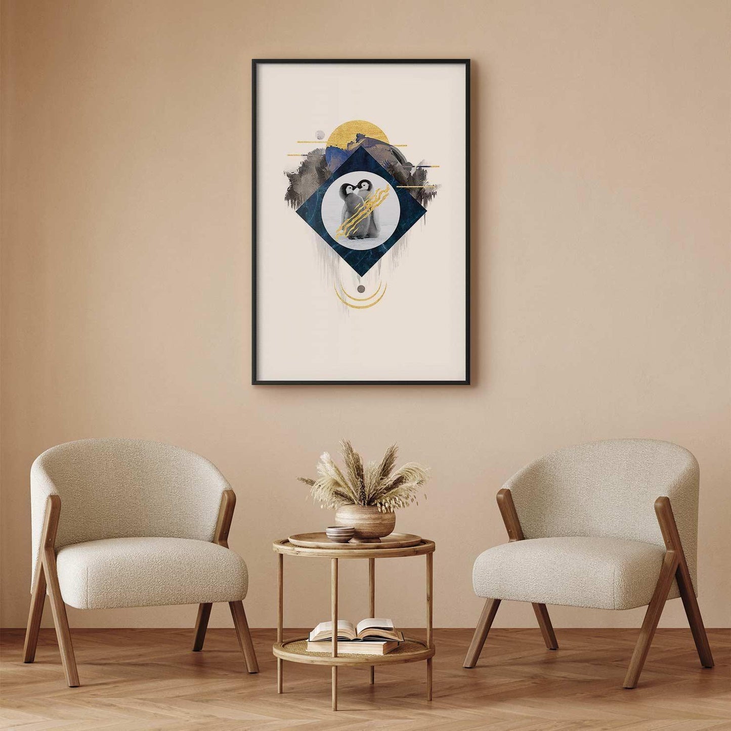 Poster - Pair of Penguins Artgeist