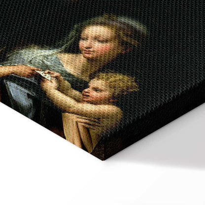 Leinwandbild - Rafael Santi – The Virgin of the Rose