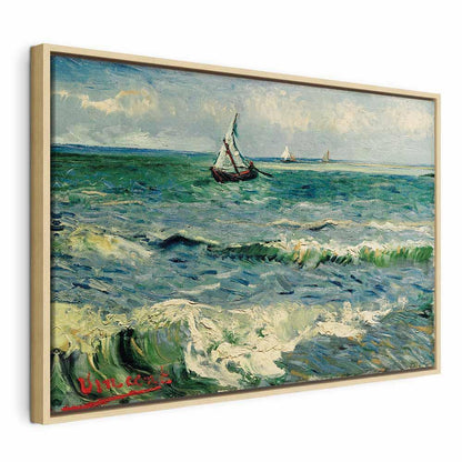 Leinwandbild - Vincent van Gogh – Seascape at Saintes-Maries
