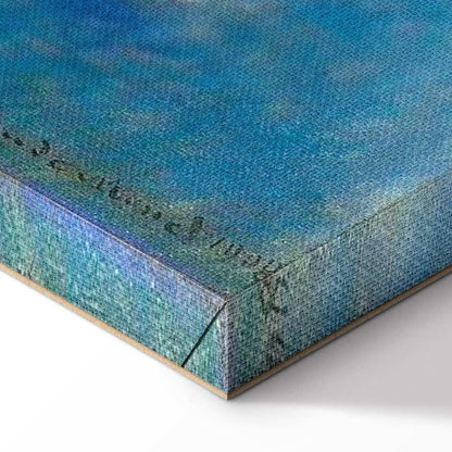 Leinwandbild - Claude Monet – Water lilies in Giverny