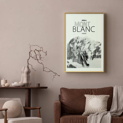 Poster - Mont Blanc