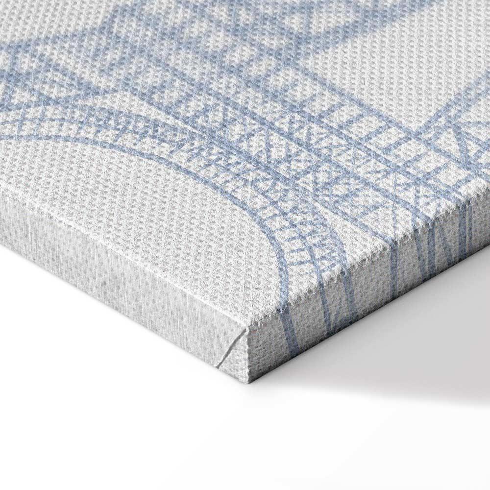 Leinwandbild - Paris in Watercolours (1 Part) Vertical