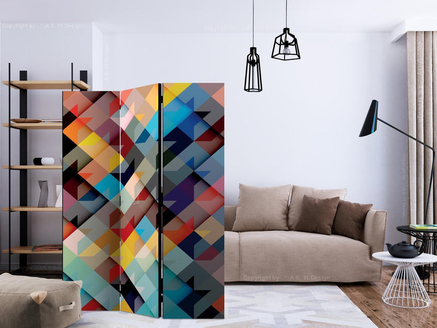 Paravent - Colour Patchwork Artgeist