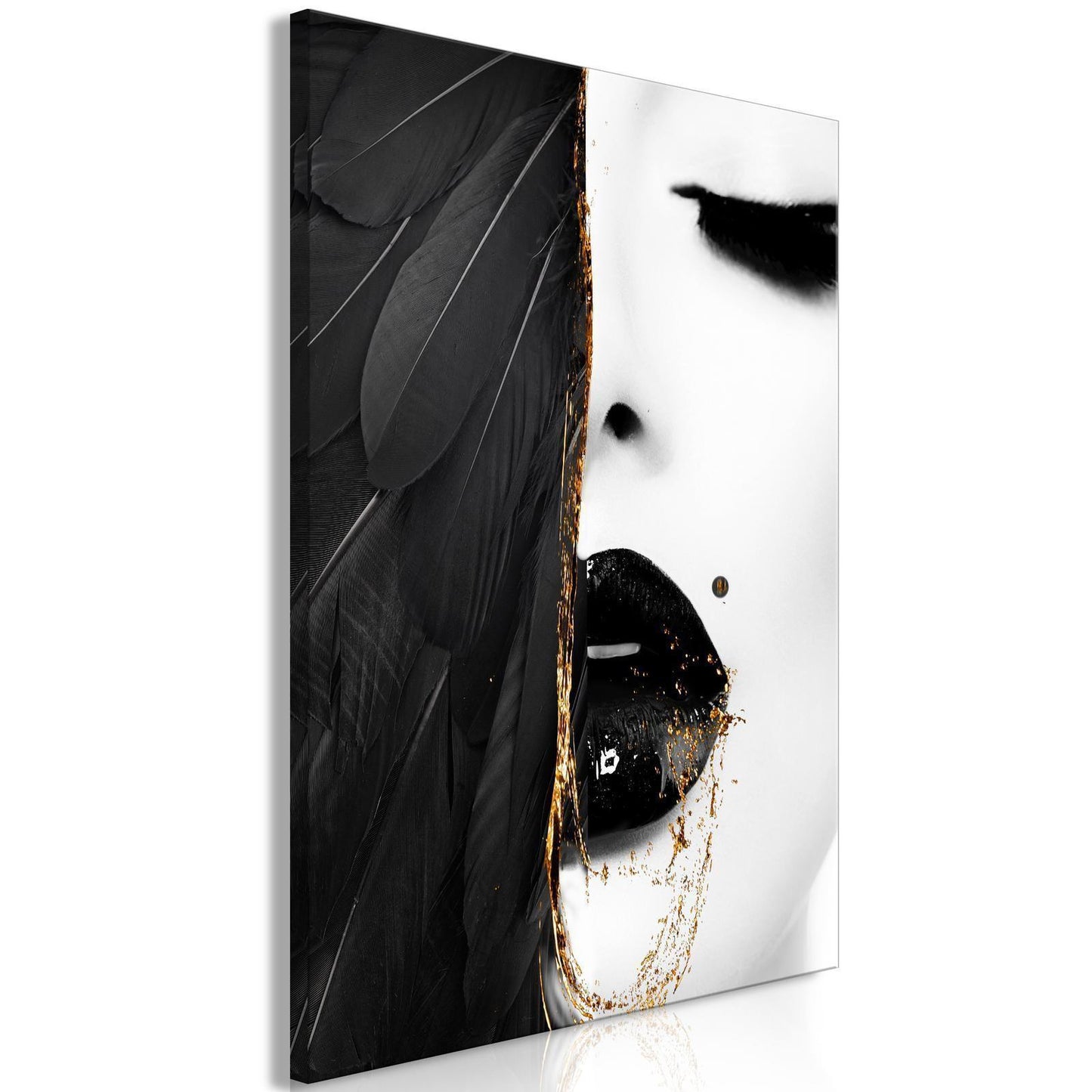 Leinwandbild mit Engelsmotiv – Ausdrucksstark & elegant