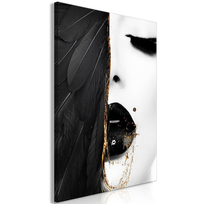 Leinwandbild mit Engelsmotiv – Ausdrucksstark & elegant