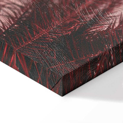 Leinwandbild - Palm Trees at Sunset (1 Part) Vertical