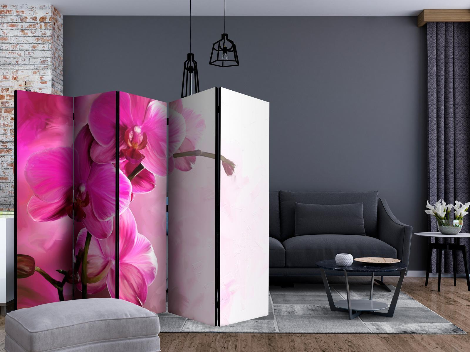 Paravent - Pink Orchid II Artgeist