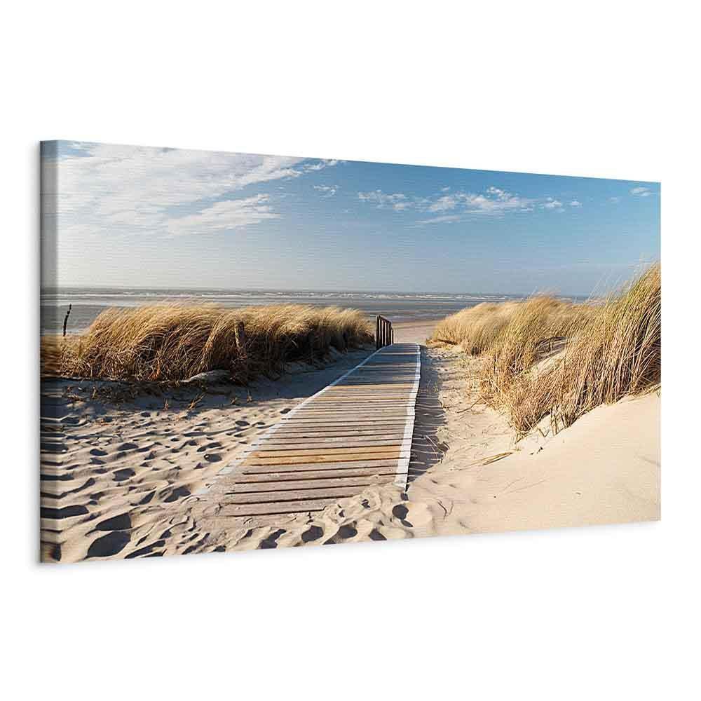 Leinwandbild - Wild Beach
