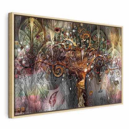 Leinwandbild - Gold Tree