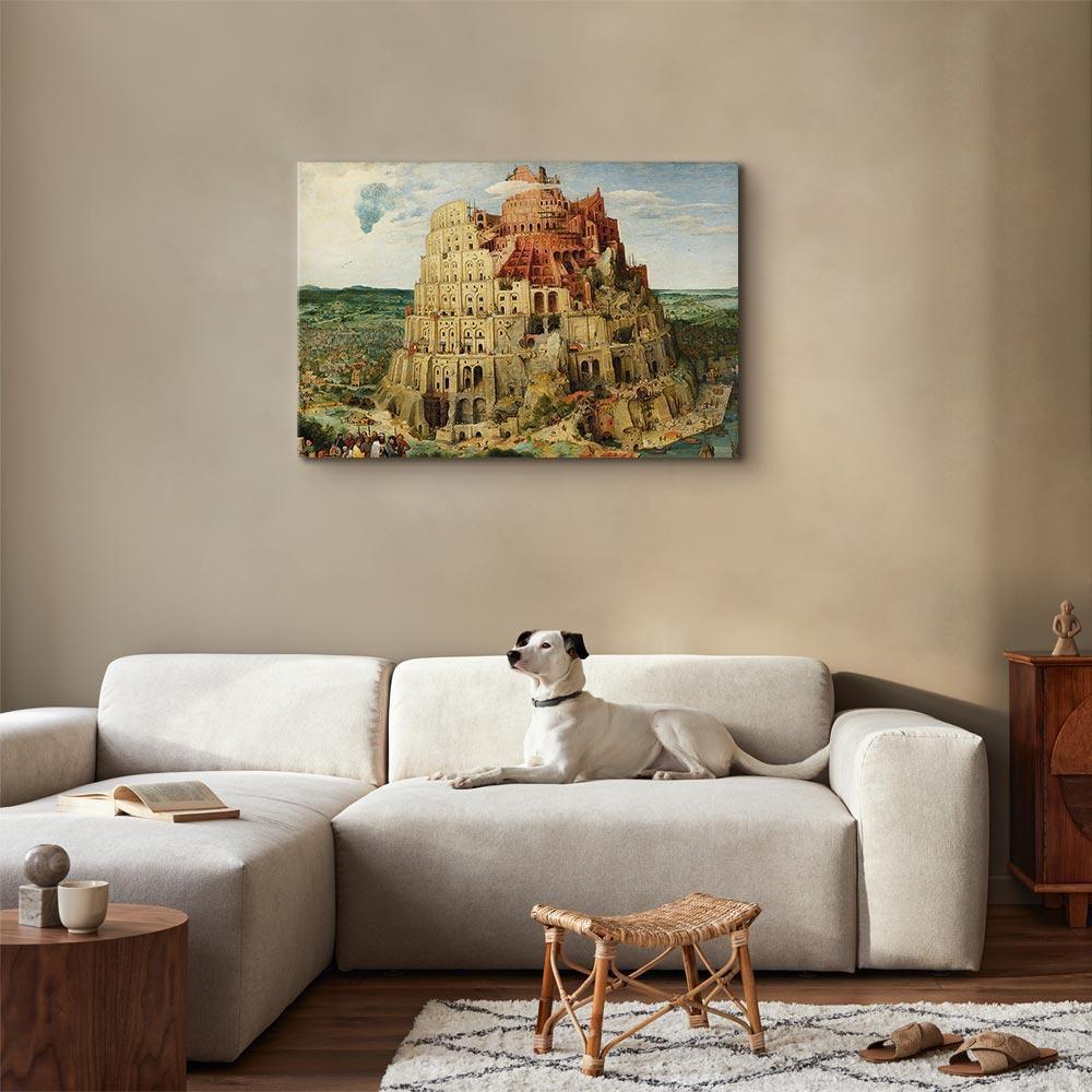 Leinwandbild - Pieter Bruegel the Elder – The Tower of Babel