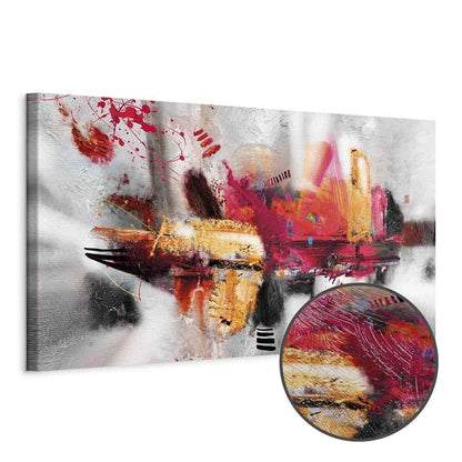 Leinwandbild - Colourful Installation (1 Part) Narrow