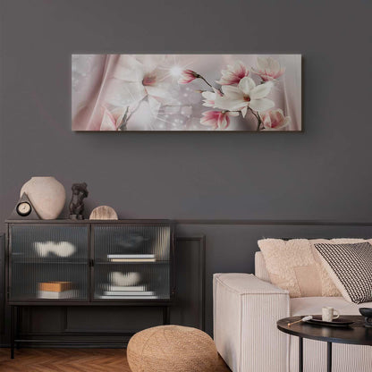 Leinwandbild - Magnolia Reflection (1 Part) Narrow
