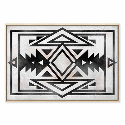 Leinwandbild - Ethnic Pattern (1 Part) Wide