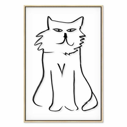 Leinwandbild - I'm Looking at You! (1 Part) Vertical