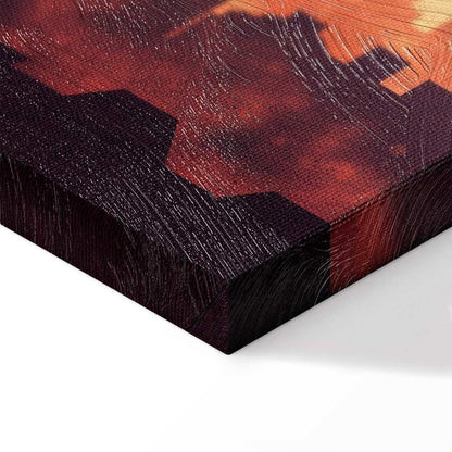 Leinwandbild - Heat of the City (1 Part) Wide