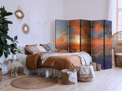 Paravent - When Dawn Tickles the Clouds: A Color Spectacle on the Morning Sky Artgeist