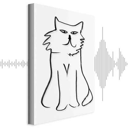 Leinwandbild - I'm Looking at You! (1 Part) Vertical