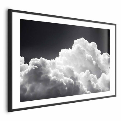 Poster - Discover the Infinite Play of Sunlight – Clouds and Shadows in the Sky Artgeist