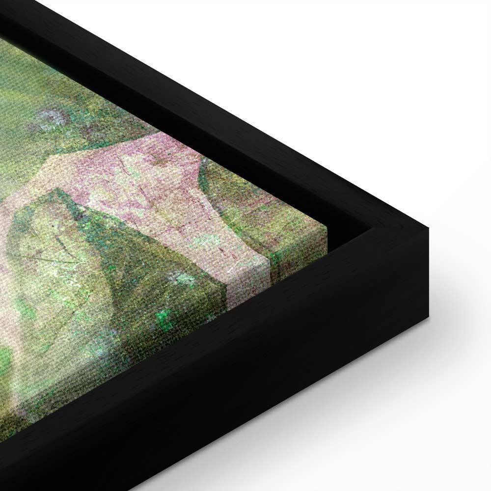 Leinwandbild - Green Breath (1 Part) Vertical