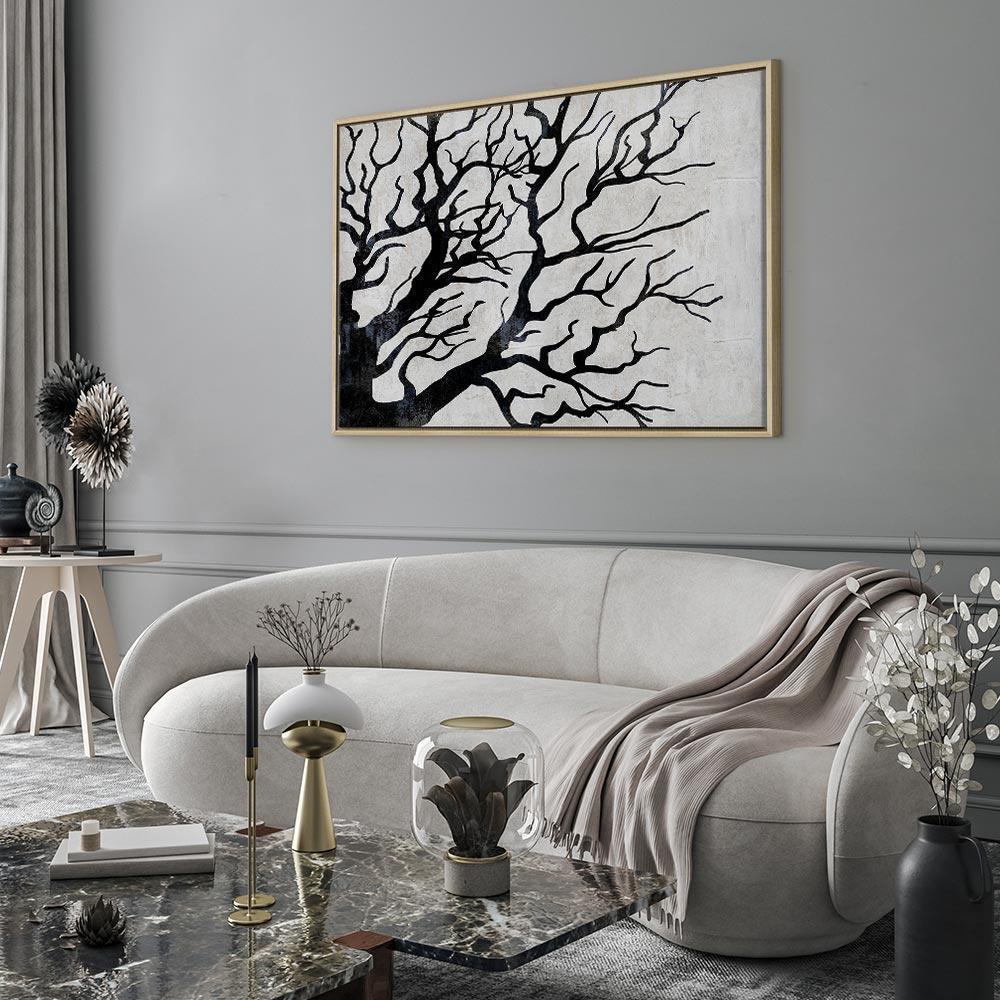 Leinwandbild - Cold Nature (1 Part) Wide