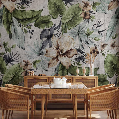 Fototapete - Vegetation of the City - First Variant