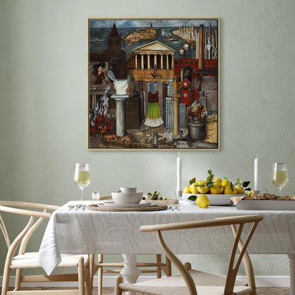 Leinwandbild - Frida Kahlo – My Dress Hangs There