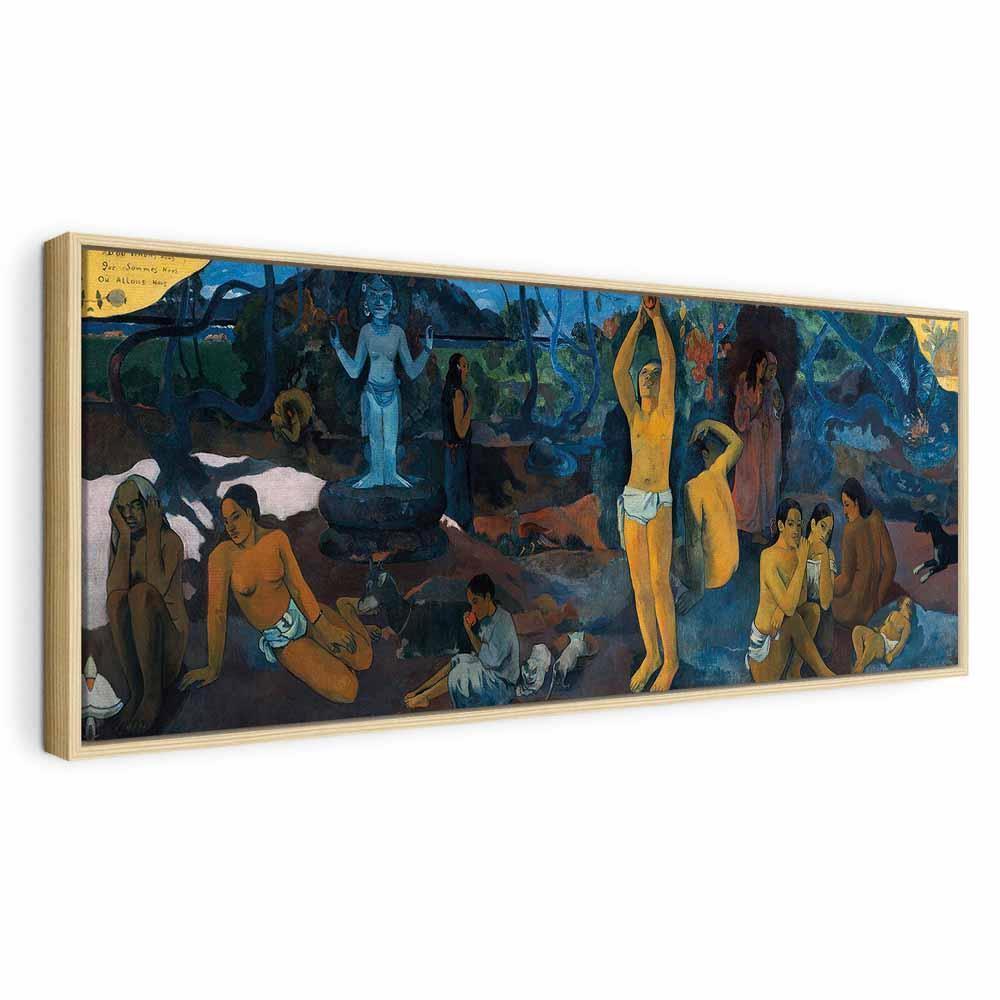 Leinwandbild - Paul Gauguin – Where Do We Come From? What Are We? Where Are We Going?