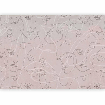 Fototapete - Thousands of Faces