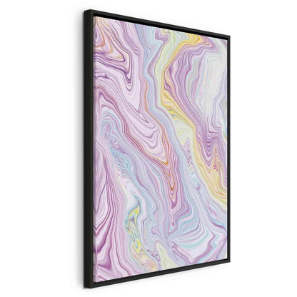 Leinwandbild - Colorful Dream - Abstract Shapes in Pastel Colors