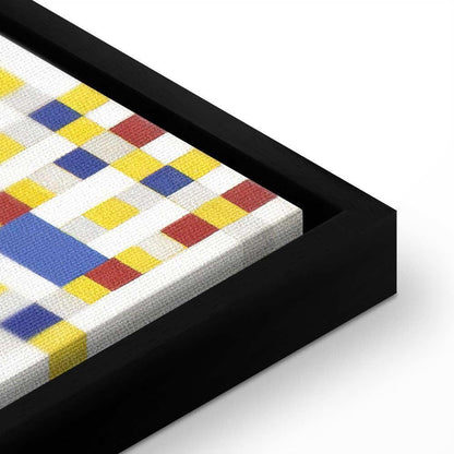 Leinwandbild - Piet Mondrian – Broadway Boogie Woogie