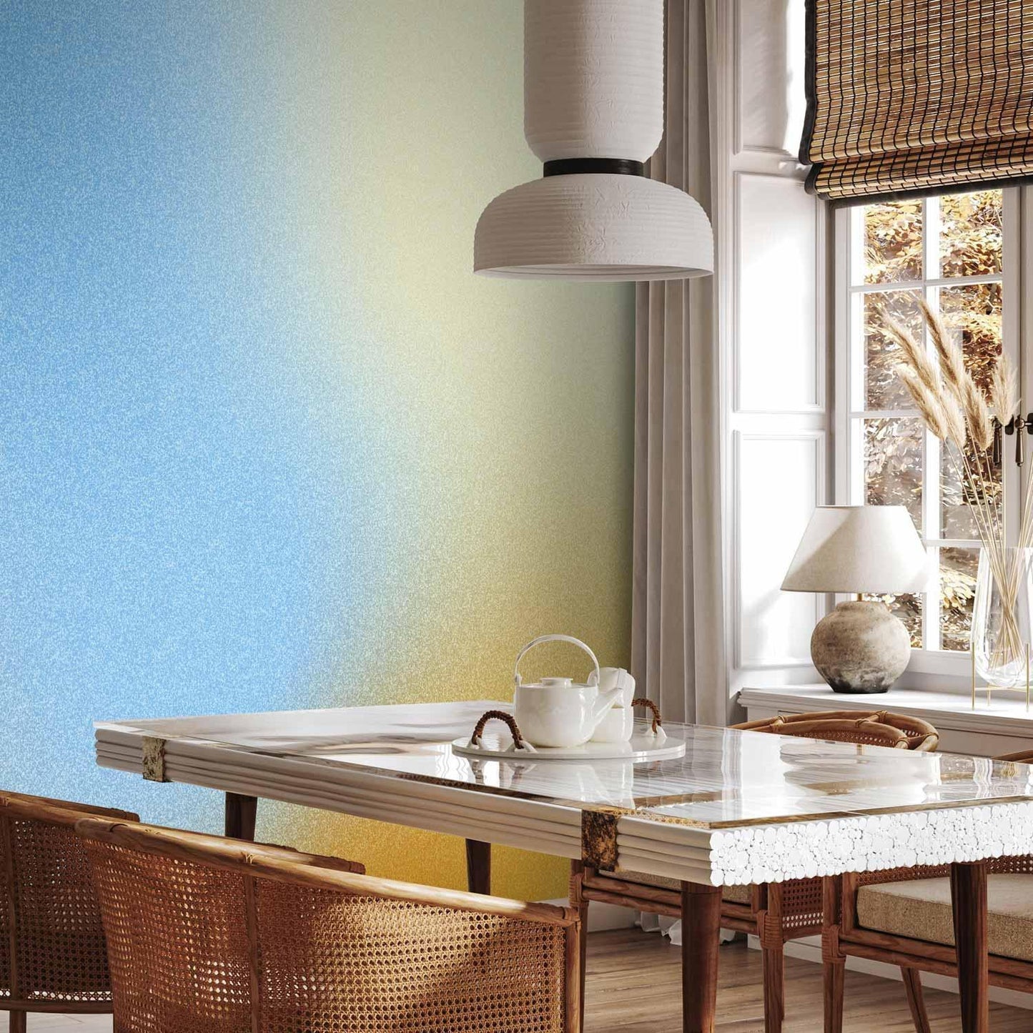 Fototapete - Energetic Gradient - Gradient Composition in Vibrant Colors