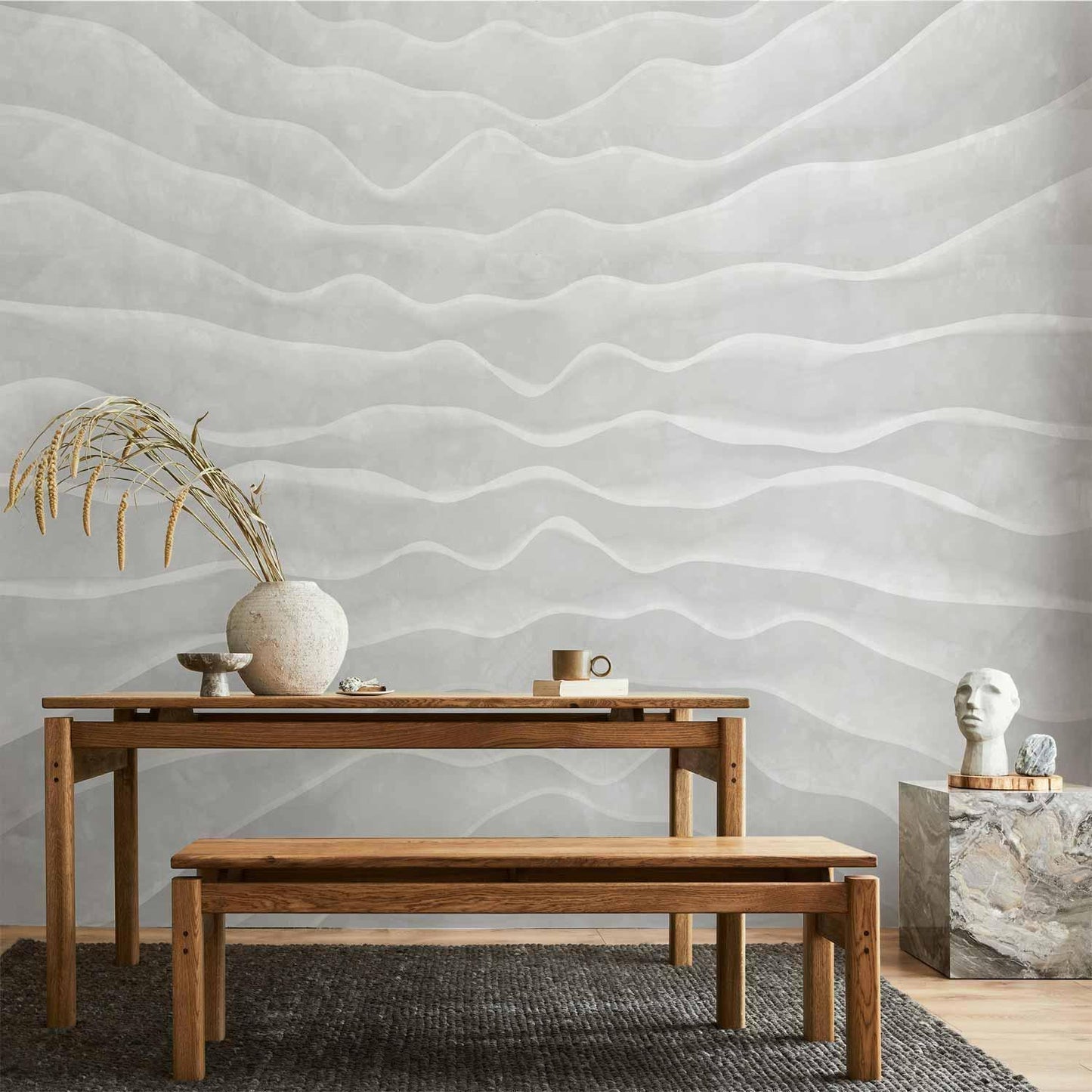Fototapete „Origami Wall“ – Künstlerische Wandgestaltung in Origami-Optik