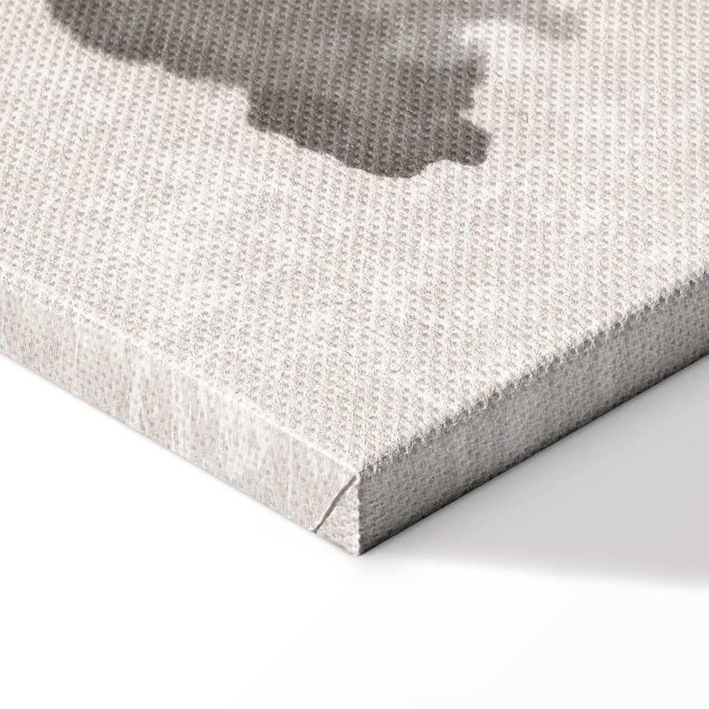 Leinwandbild - Watercolor Stained Glass (1 Part) Vertical