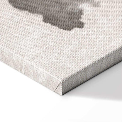 Leinwandbild - Watercolor Stained Glass (1 Part) Vertical