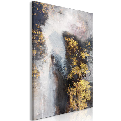 Leinwandbild „Golden Fleece“ – Eleganz in Gold und Struktur
