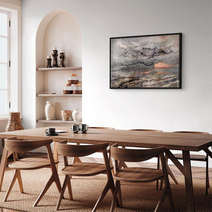 Leinwandbild - Connected Clouds (1 Part) Wide