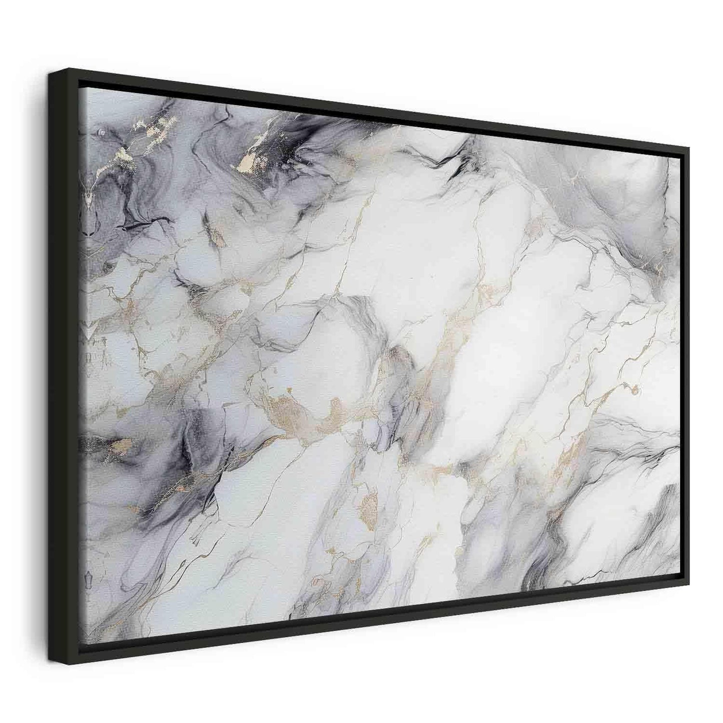 Leinwandbild - Elegant marble – stone structures in neutral colours