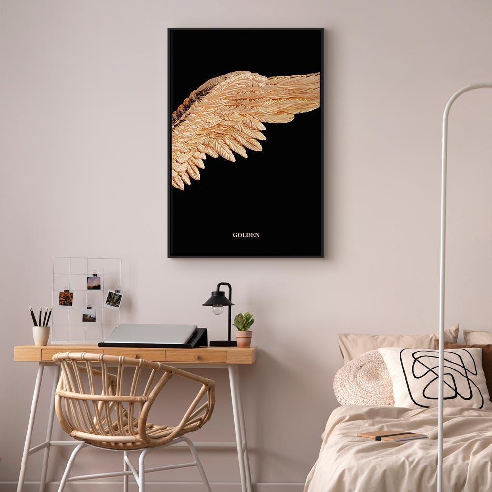 Leinwandbild - Lightness of Existence (1 Part) Vertical