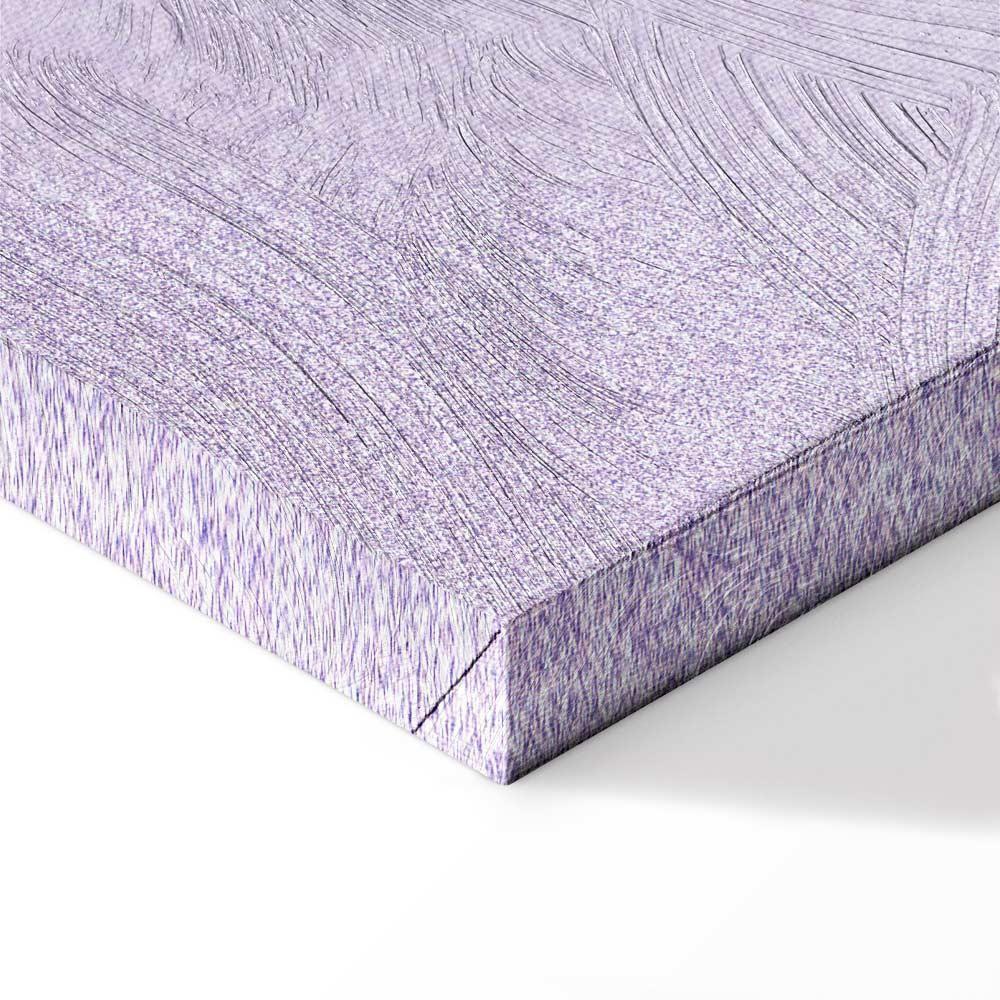 Leinwandbild - Heather Mist - Delicate Gradient Comprising Various Shades of Violet