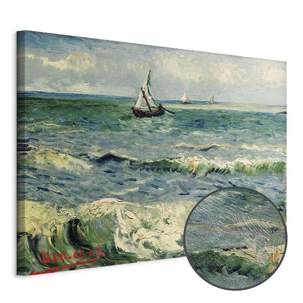 Leinwandbild - Vincent van Gogh – Seascape at Saintes-Maries