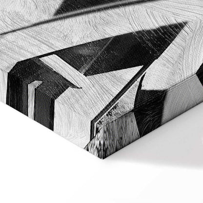 Leinwandbild - City Geometry (1 Part) Vertical