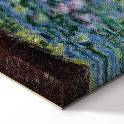 Leinwandbild - Claude Monet – Footbridge in Giverny