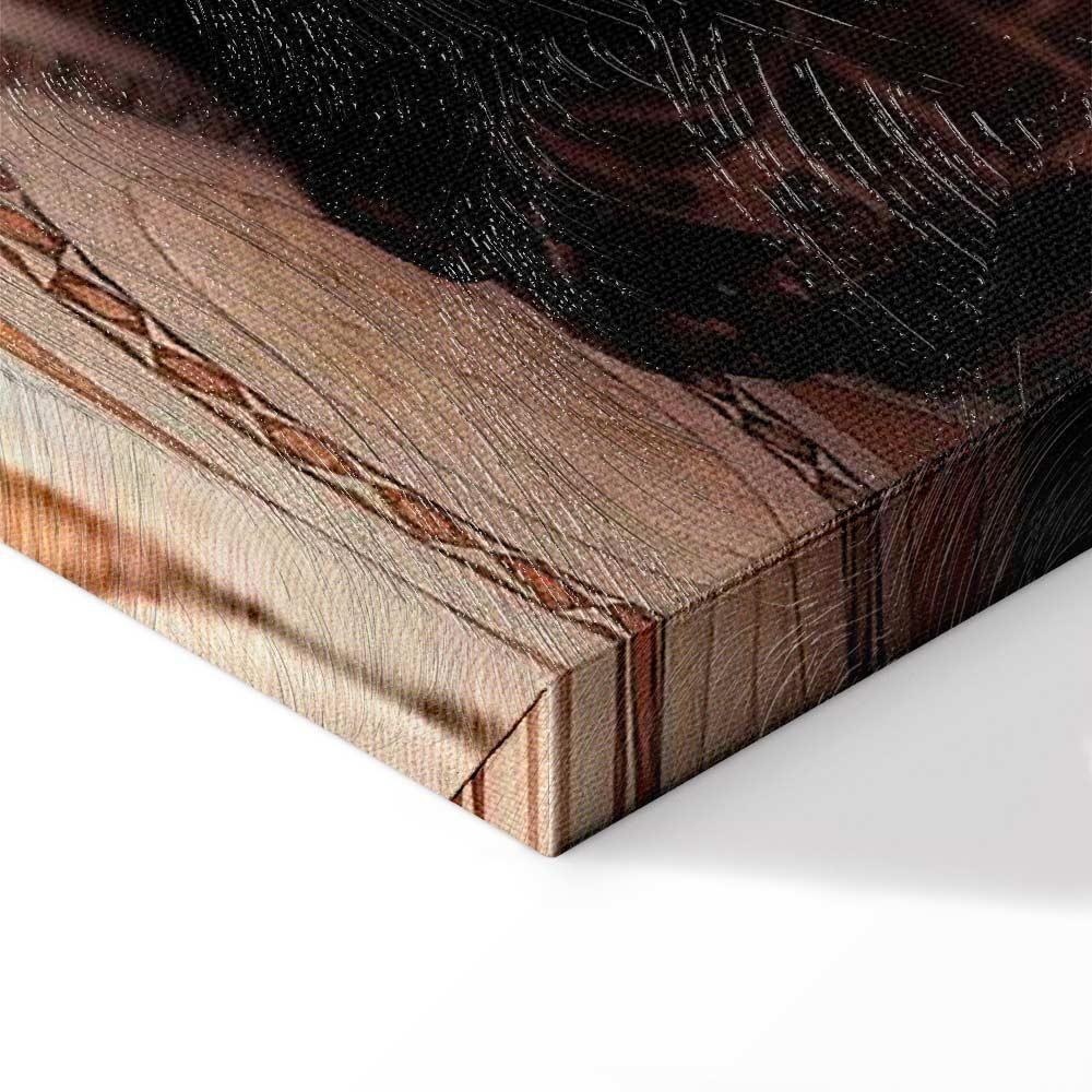 Leinwandbild - Hans Holbein the Younger – Ambassadors