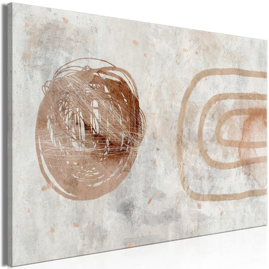 Leinwandbild - Pastel Sun (1 Part) Wide