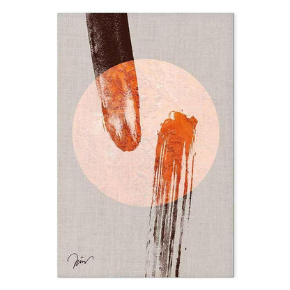 Leinwandbild - Two Comets (1 Part) Vertical