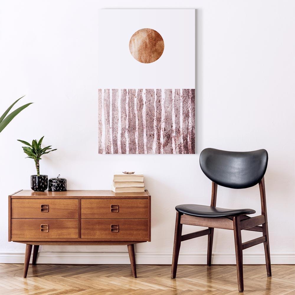 Leinwandbild - Harmony and Rhythm (1 Part) Vertical