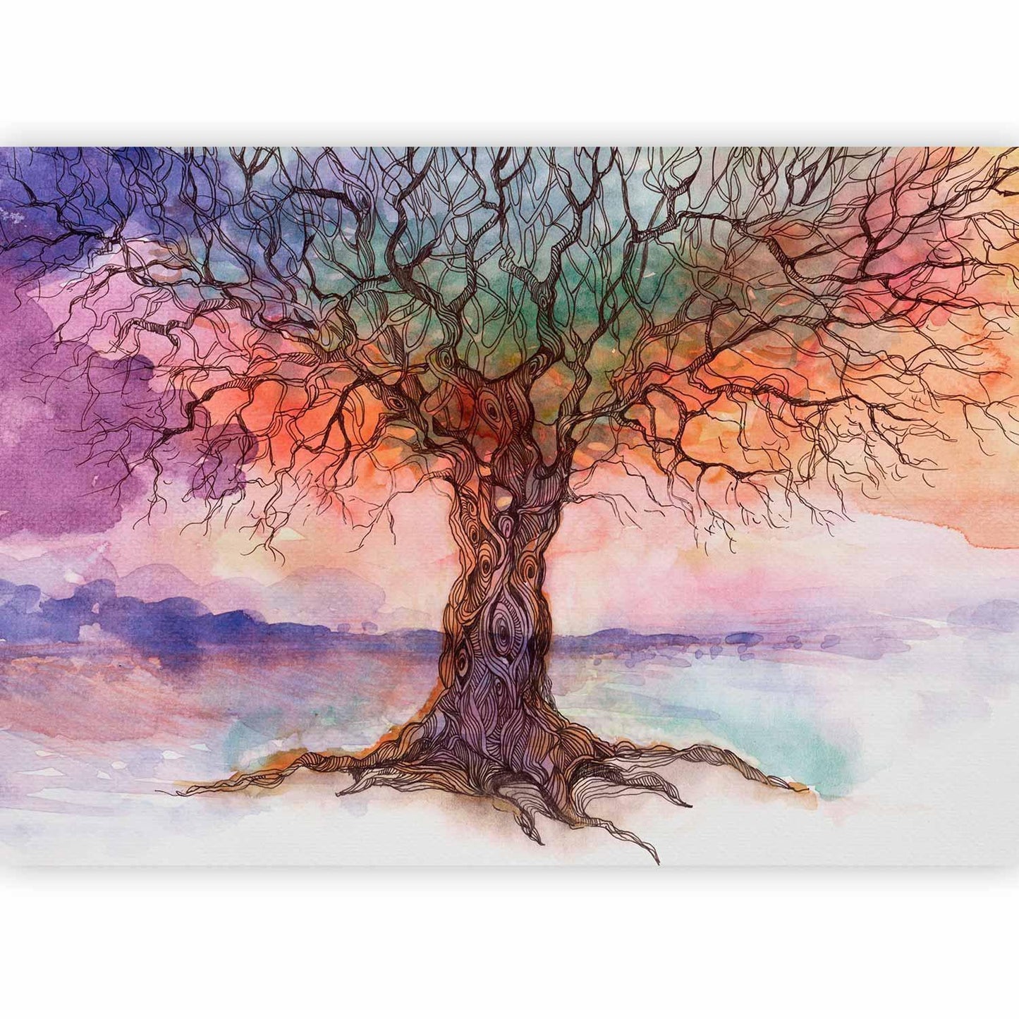 Fototapete - Colorful nature stories