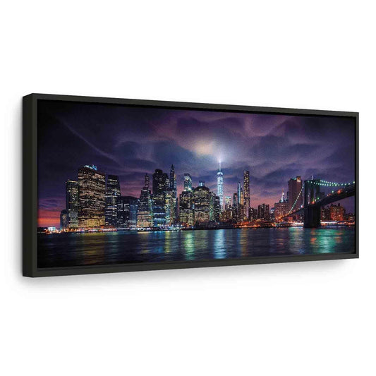 Leinwandbild - New York: Dark City