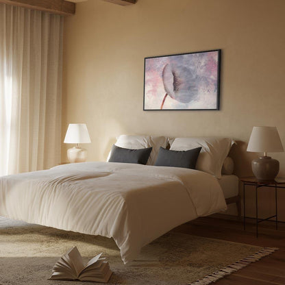 Leinwandbild - Windy Flower (1 Part) Wide