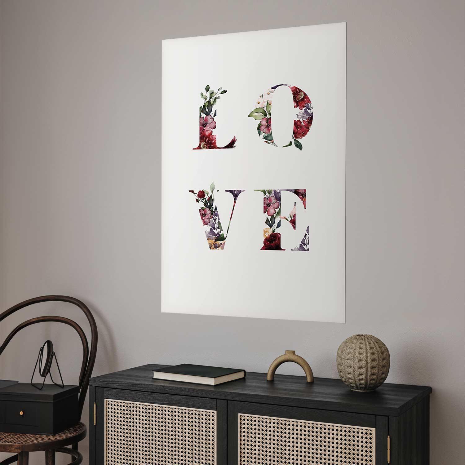 Poster - Love in Flowers Artgeist